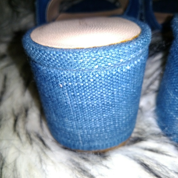 Loeffler Randall Vera Denim Sandal - Picture 7 of 8